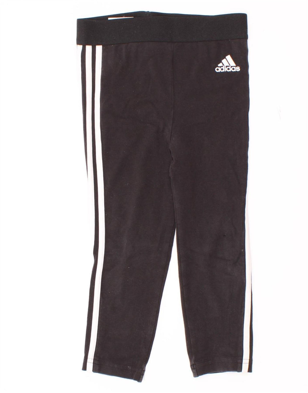 Leggings Adidas Bambina 2-3 Anni Cotone Nero