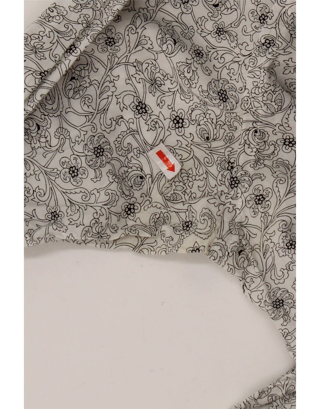 Camicia da uomo TED BAKER taglia 3 cotone floreale bianco medio