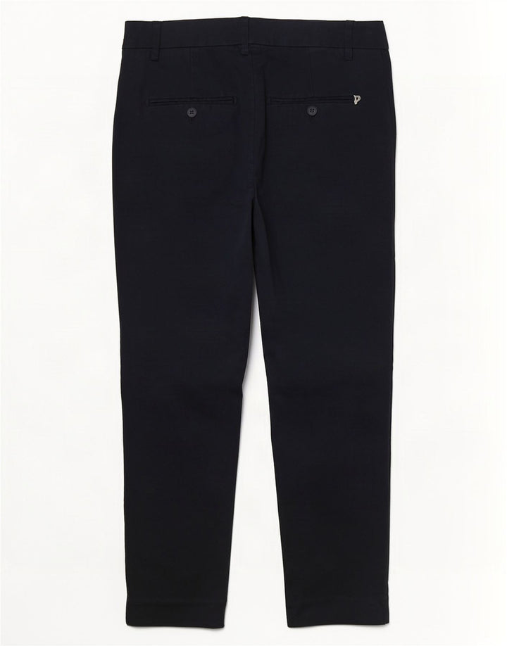 Pantaloni cropped slim da donna Dondup W26 L24 cotone blu navy