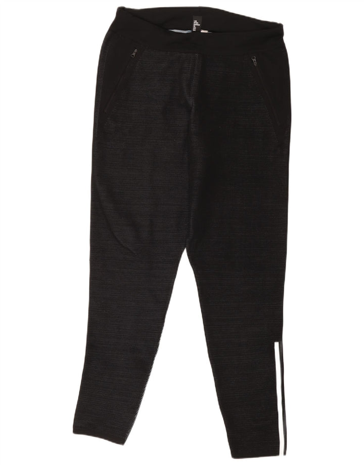 Pantaloni della tuta da donna Adidas UK 14 grandi neri