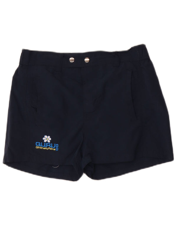 Pantaloncini da bagno da donna Guru UK 10 piccoli blu navy