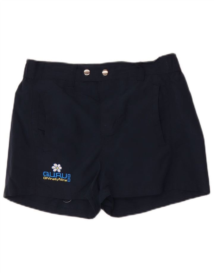 Pantaloncini da bagno da donna Guru UK 10 piccoli blu navy