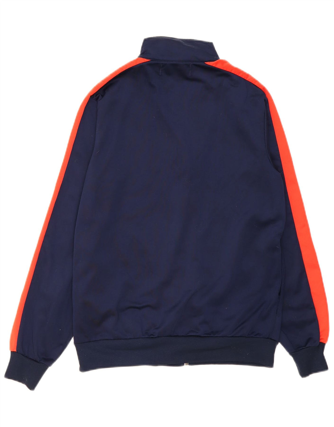 Giacca da ginnastica da uomo Kappa Small in poliestere color block blu navy