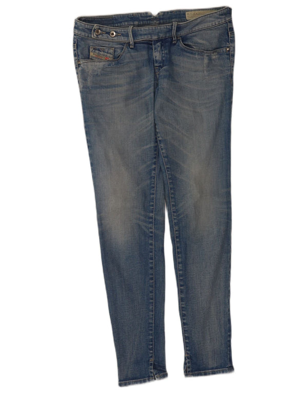 Jeans skinny slim Cherick da donna Diesel W27 L29 cotone blu