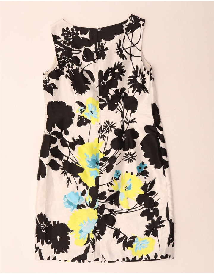 Abito tubino senza maniche da donna Monsoon UK 14 Medio floreale multicolore