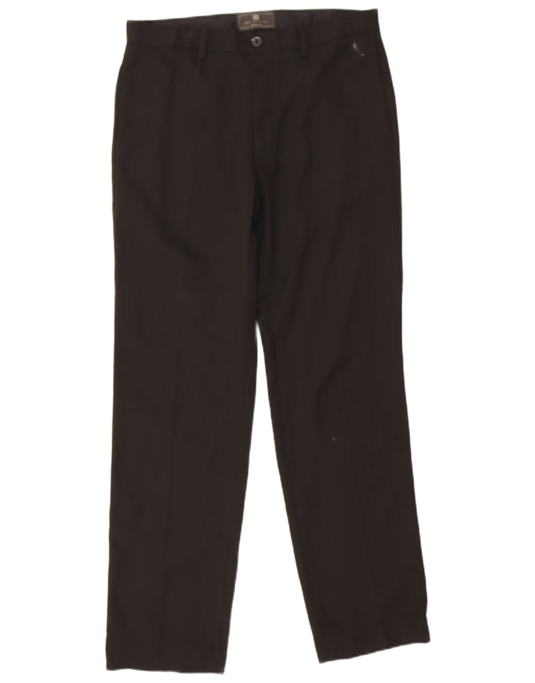 Pantaloni chino dritti da donna Marks & Spencer W32 L31 poliestere nero