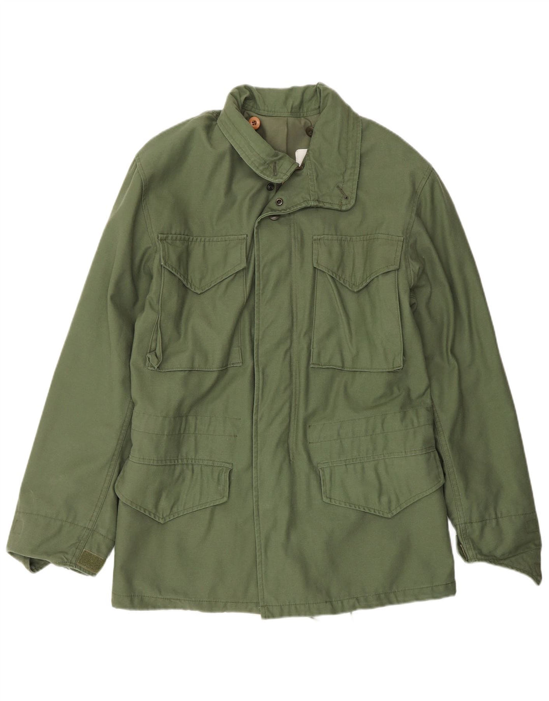 Giacca da uomo ALPHA INDUSTRIES UK 36 piccola in cotone verde
