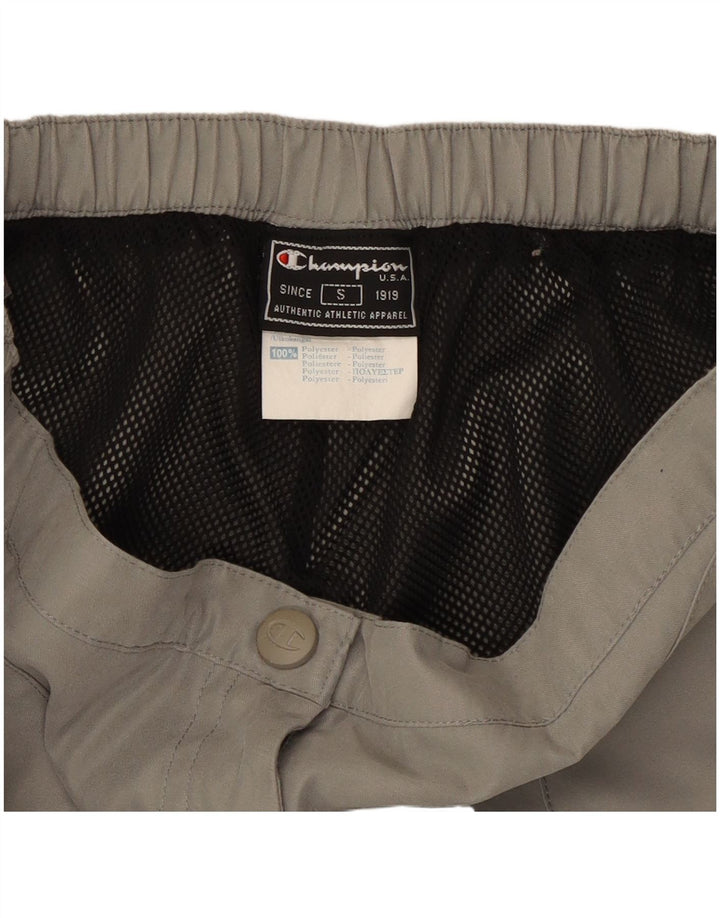 Pantaloni casual dritti da donna Champion Small W26 L30 poliestere grigio