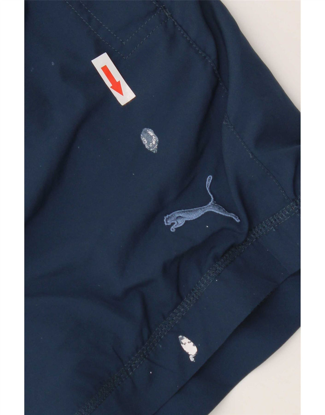 Pantaloncini sportivi Puma da uomo piccoli blu navy