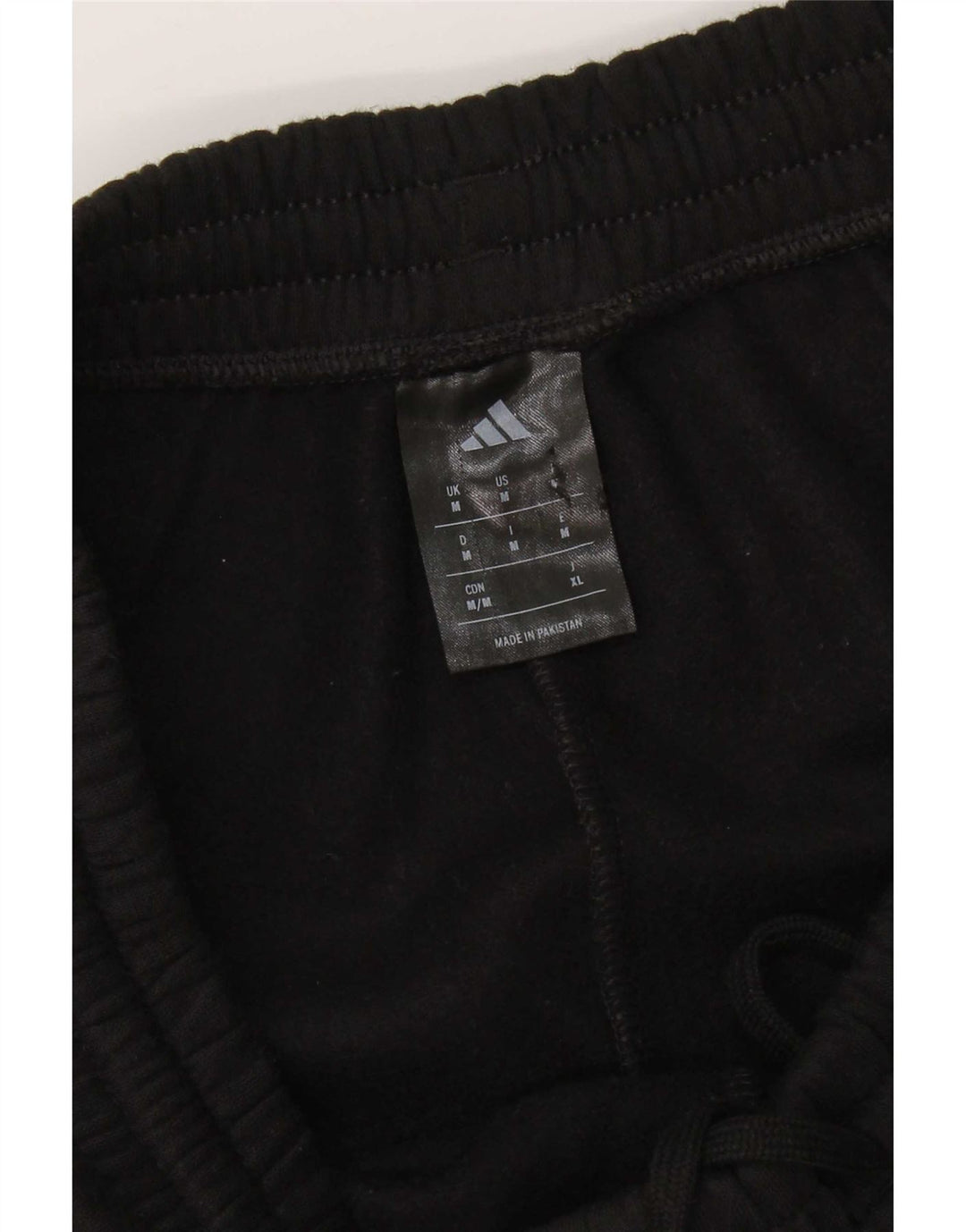 Pantaloni da tuta da uomo Adidas Cargo Joggers medio cotone nero