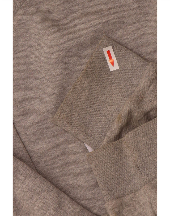 Felpa grafica da uomo Adidas Jumper XL in cotone grigio