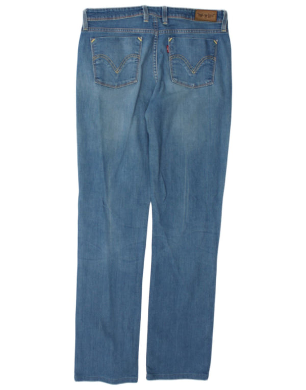 Levi's Uomo 629 Jeans Bootcut W32 L32 Blu