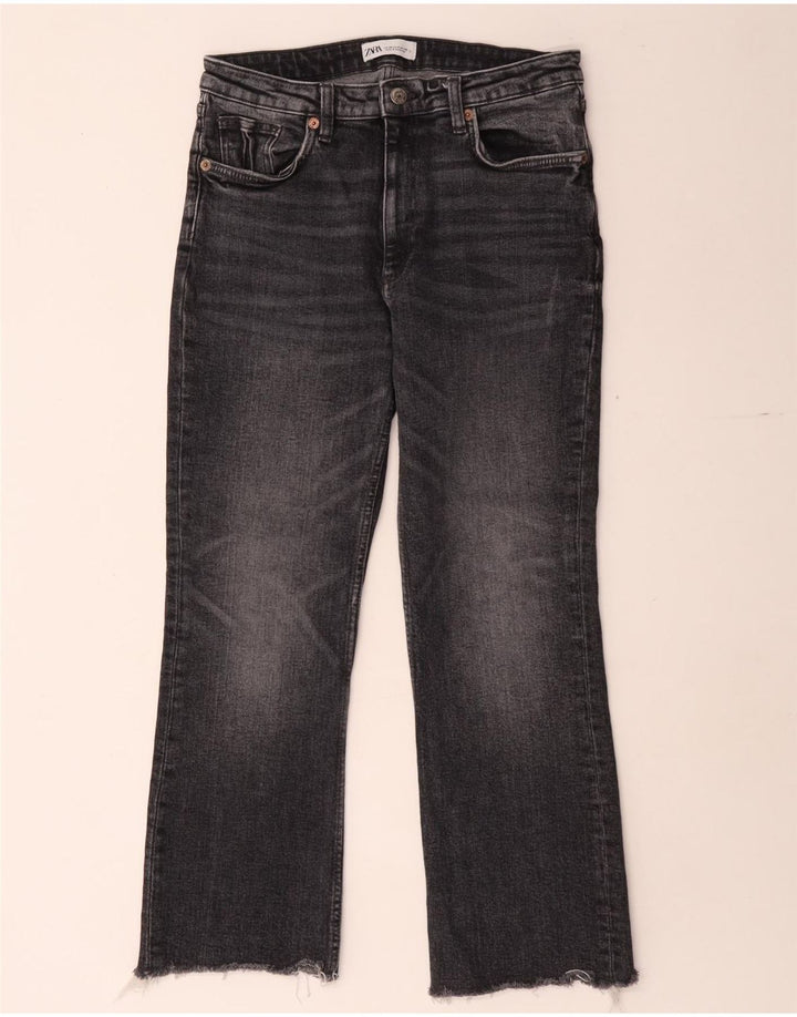 Jeans Bootcut da donna Zara EU 38 Small W28 L26 Grigio