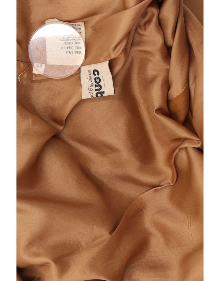 Giacca Donna Scamosciata Conbipel IT 44 Pelle Beige Medio