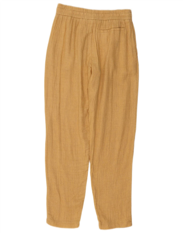 Pantaloni chino affusolati da donna Zara medi W28 L30 Beige