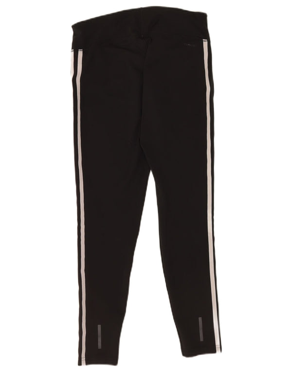 Leggings Adidas da donna UK 8-10 W26 L26 Sport in poliestere nero