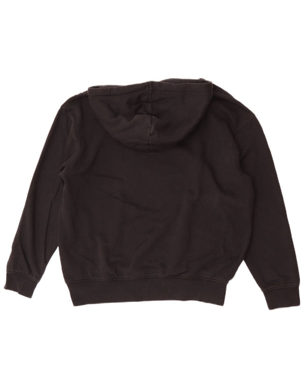 Felpa con cappuccio Nike da uomo vestibilità ampia XS cotone nero