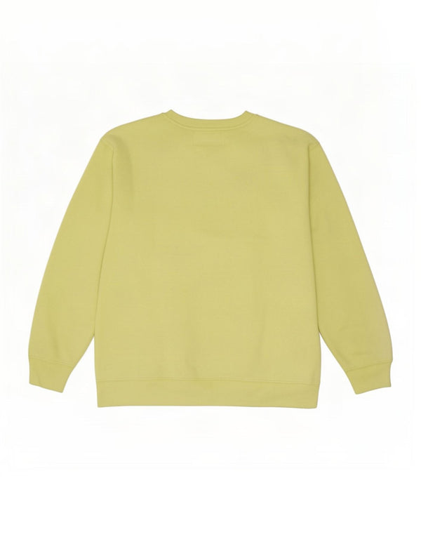 Felpa grafica da donna Calvin Klein Jeans Jumper UK 18 XL Verde