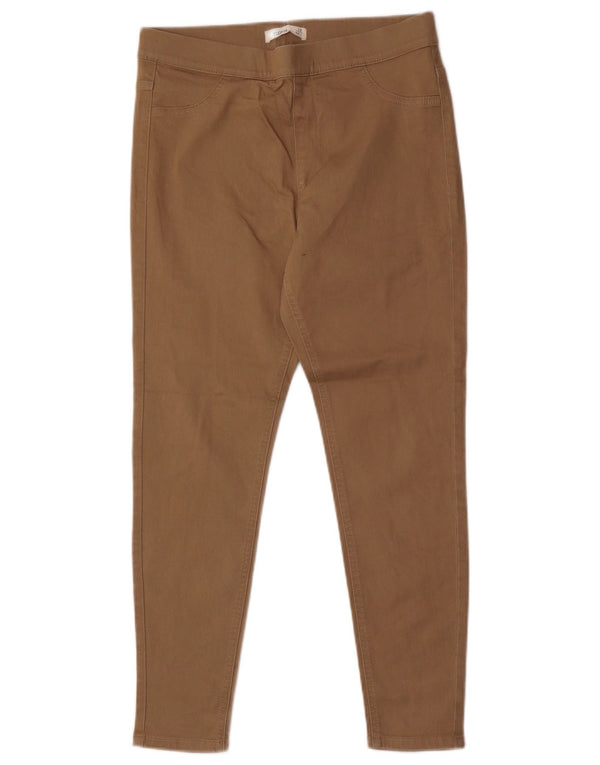 Pantaloni casual Jegging da donna Marks & Spencer UK 12 Medium W30 L26 Beige