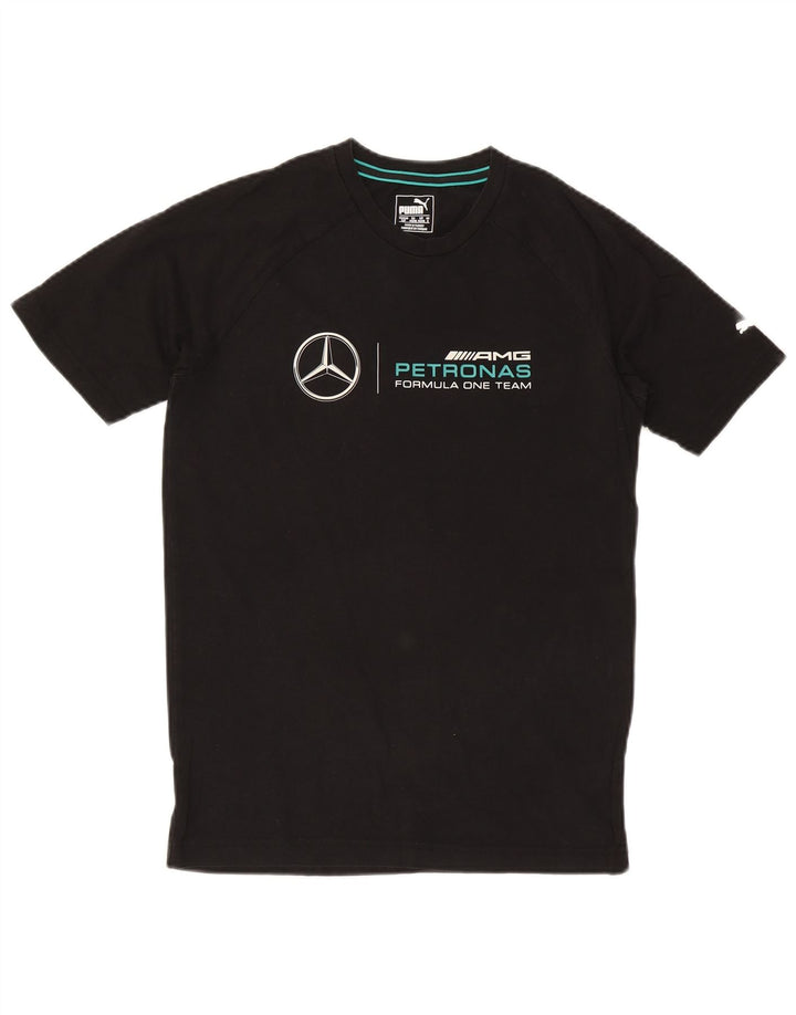 T-shirt grafica da uomo Puma Top Small Nera