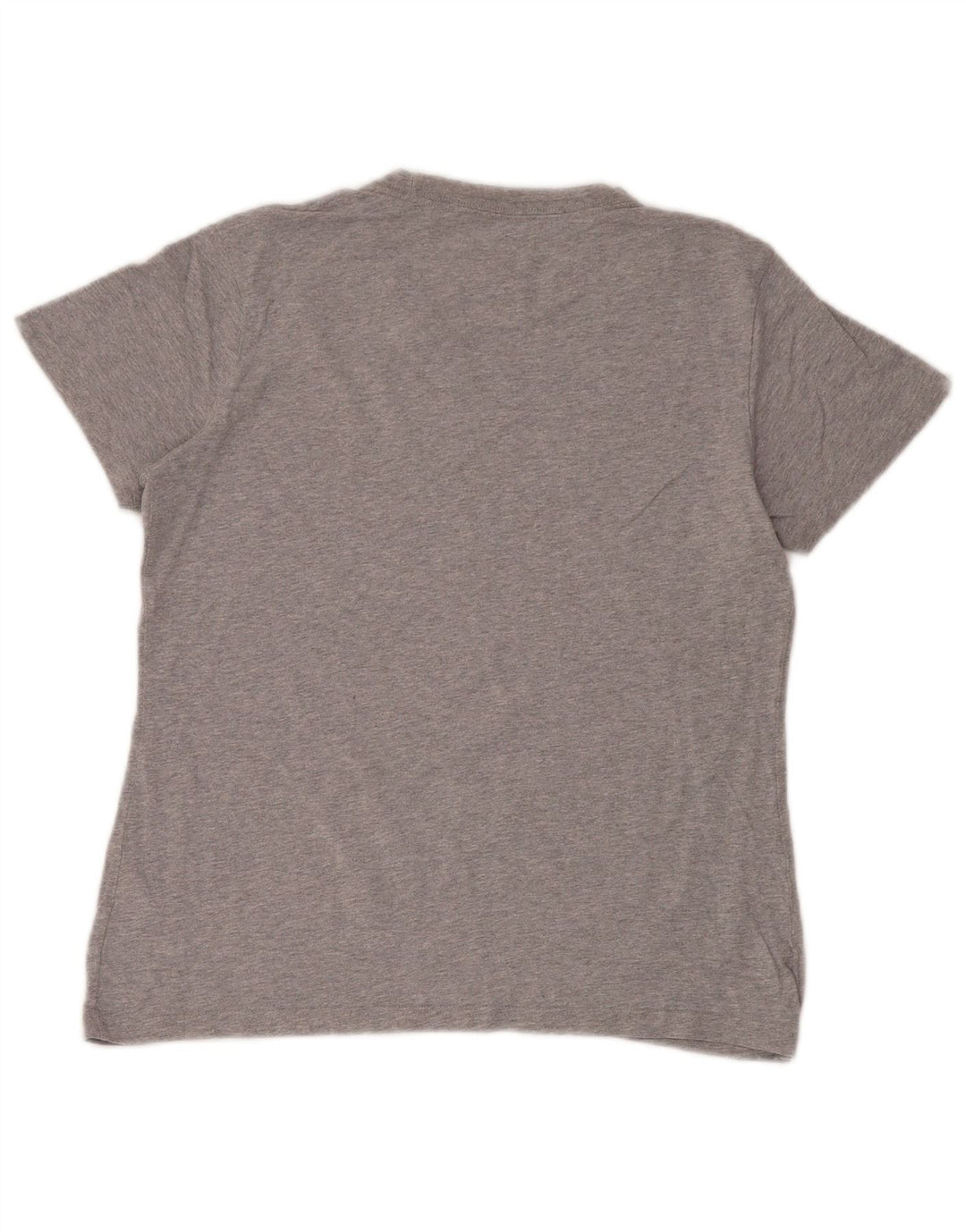T-shirt grafica da donna Adidas Top UK 12 cotone grigio medio