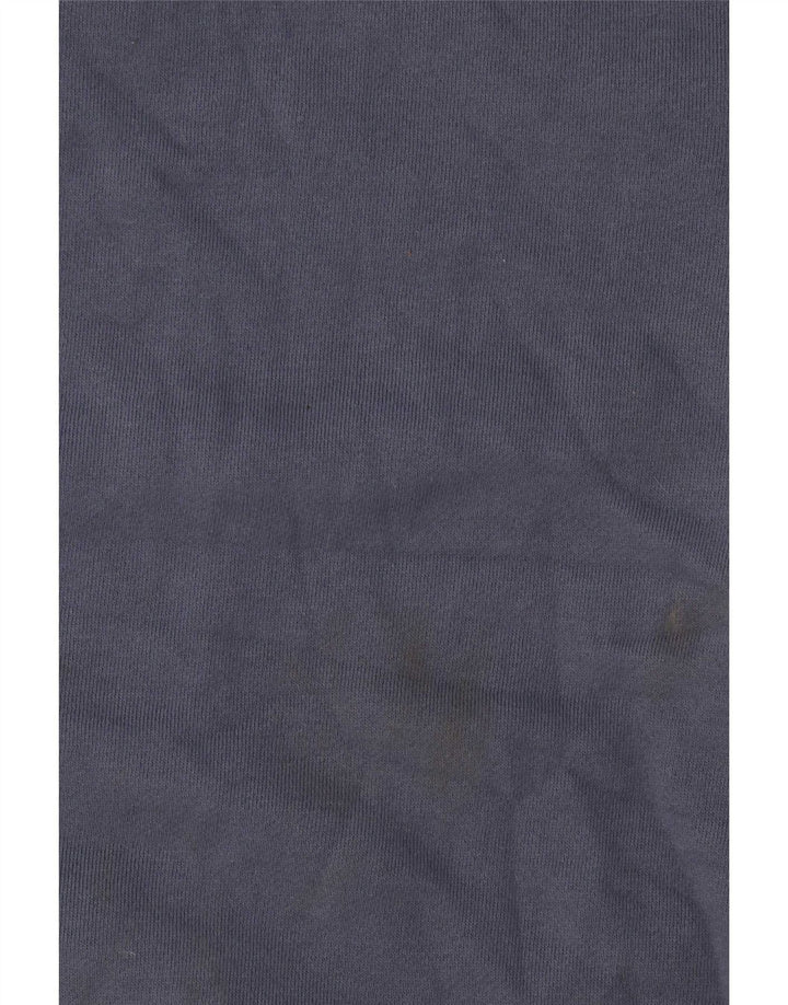 Crew Clothing Felpa da uomo Maglione in cotone blu medio