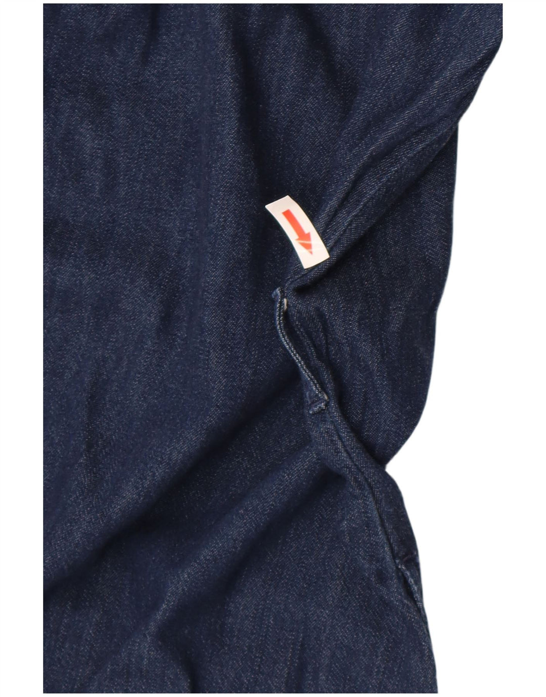 Abito in denim a maniche lunghe da donna Levi's UK 18 XL Cotone blu navy