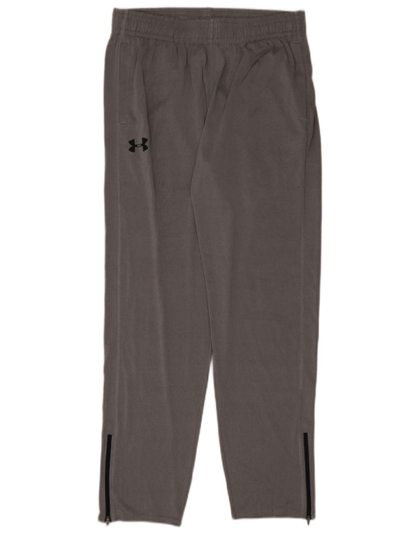 Pantaloni da tuta da uomo Under Armour Large in poliestere color block grigio