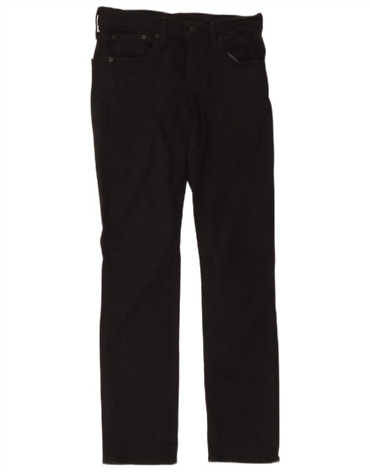 Jeans Levi's Uomo 511 Slim W28 L32 Cotone Nero