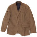 Giacca blazer a 2 bottoni Marks & Spencer da uomo UK 40 cotone kaki medio