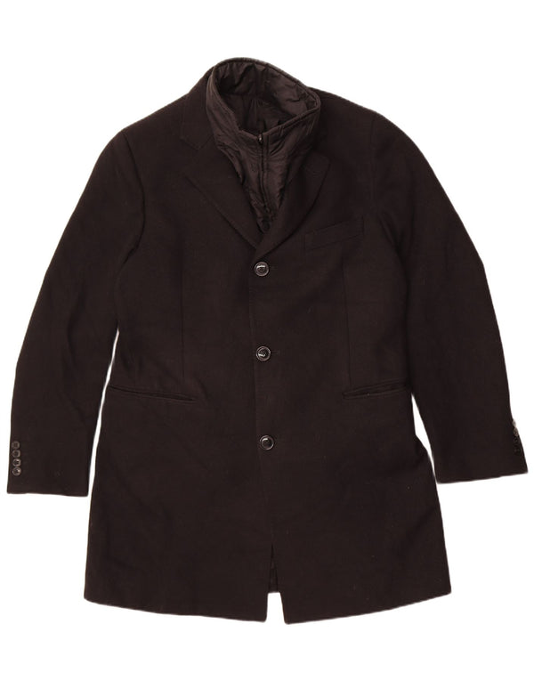 Cappotto da uomo in velluto a coste Fay UK 40 grande nero