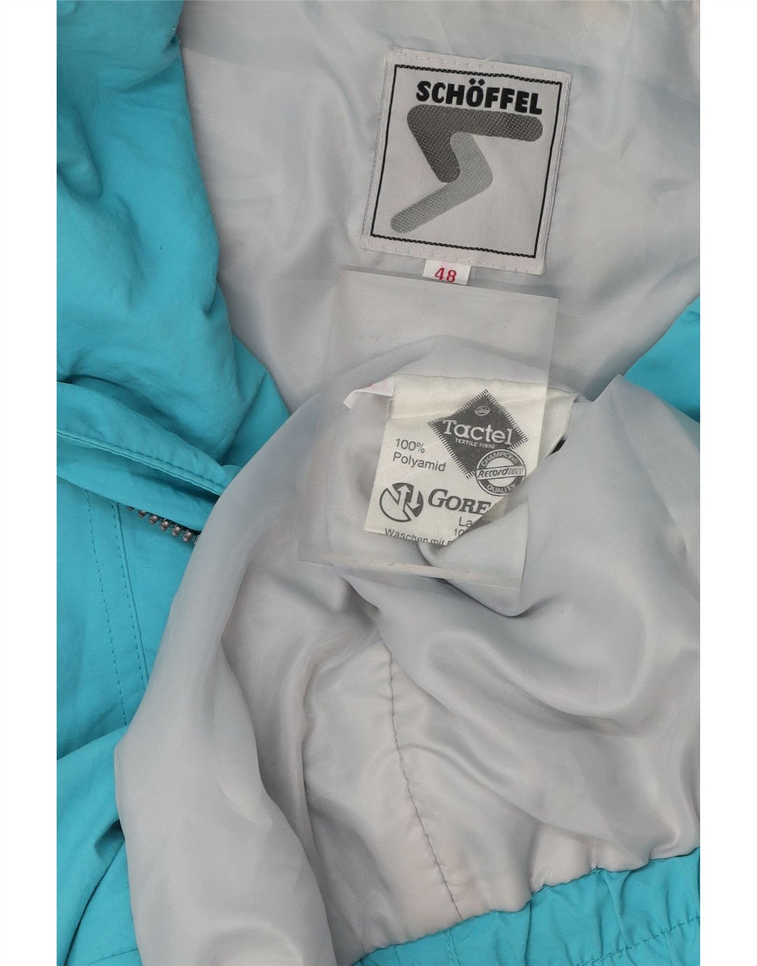 SCHOFFEL Giacca a vento da uomo in Gore-Tex con vestibilità ampia con cappuccio EU 48 Blu medio