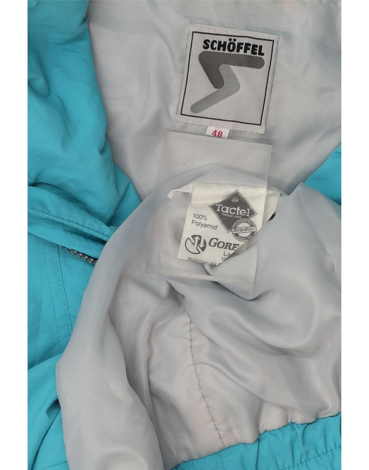 SCHOFFEL Giacca a vento da uomo in Gore-Tex con vestibilità ampia con cappuccio EU 48 Blu medio