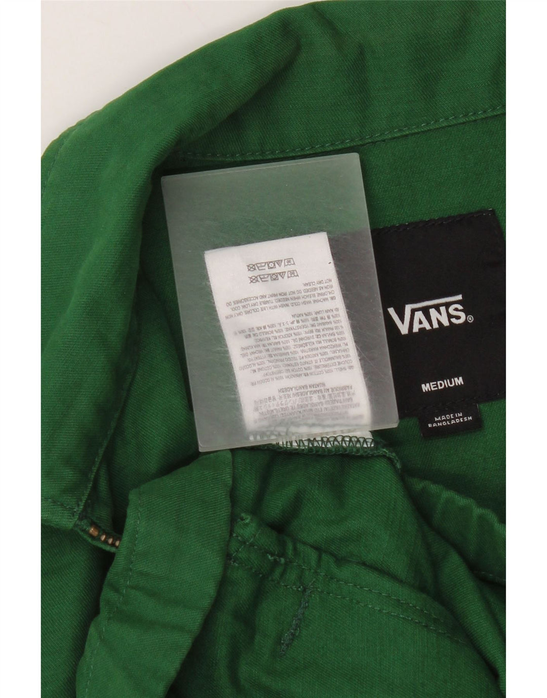 Giacca bomber da donna Vans UK 14 cotone verde medio