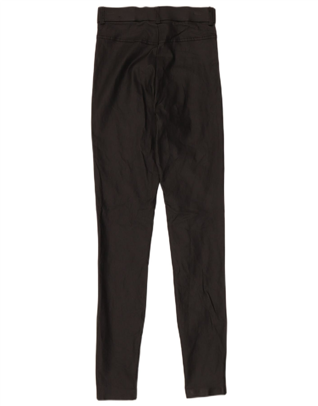 Leggings Zara da donna in ecopelle piccoli W26 L30 poliestere nero