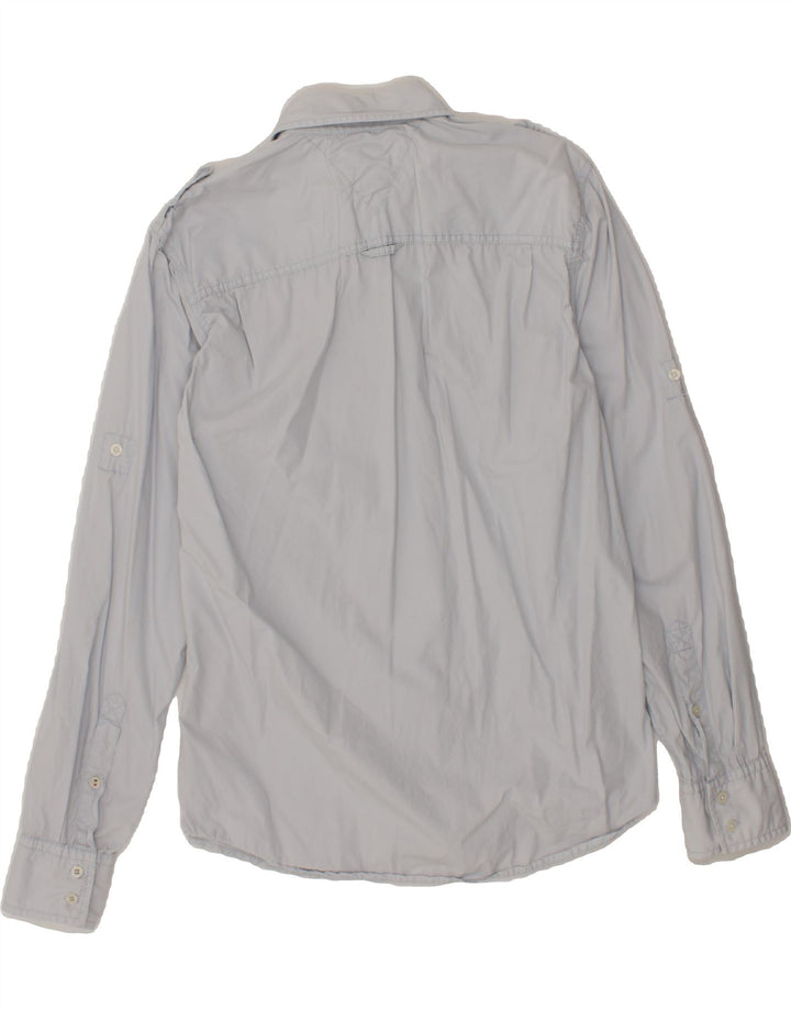 TOMMY HILFIGER Mens Shirt Medium Blue Cotton Vintage Tommy Hilfiger and Second-Hand Tommy Hilfiger from Messina Hembry 