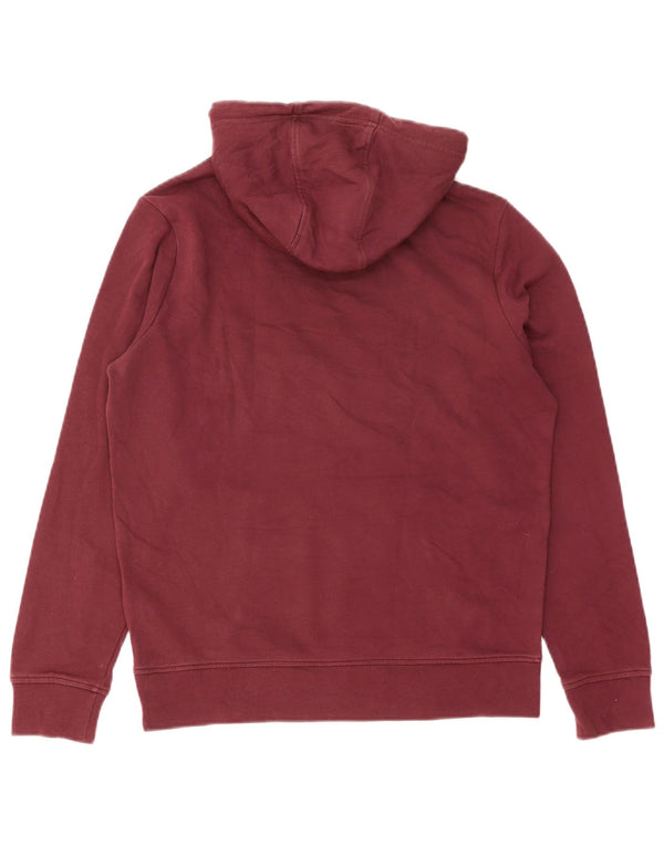Felpa con cappuccio grafica da uomo Ellesse Heritage, piccola, in cotone marrone