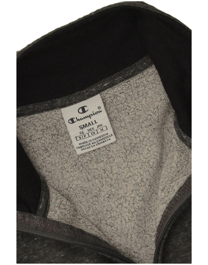 Giacca da tuta da donna Champion UK 10 Small Cotone chiazzato grigio