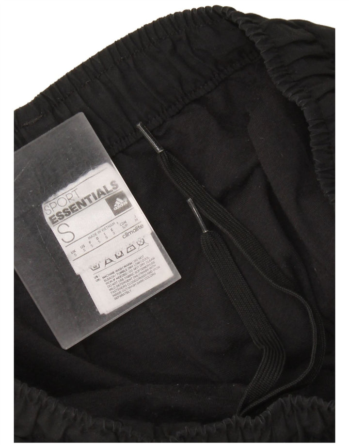 Pantaloni da tuta da uomo Adidas Joggers piccoli in poliestere nero