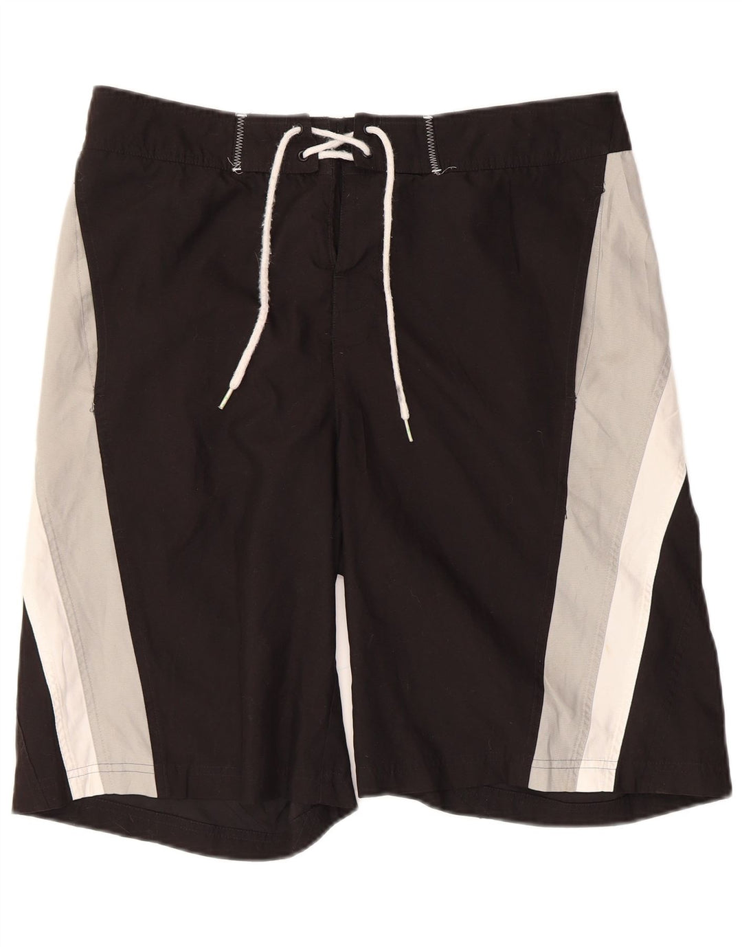 Pantaloncini da bagno grafici da uomo Puma Medium Black Colourblock in poliestere