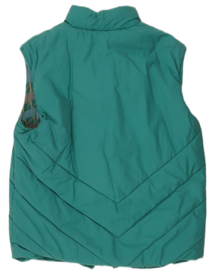 Gilet imbottito da uomo Bailo UK 40 grande verde