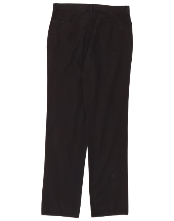 Pantaloni Casual Dritti Uomo Trussardi IT 50 Large W32 L34 Nero