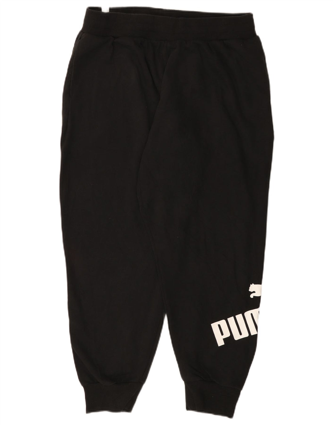 Pantaloni da tuta grafica da uomo Puma Joggers grandi in cotone nero