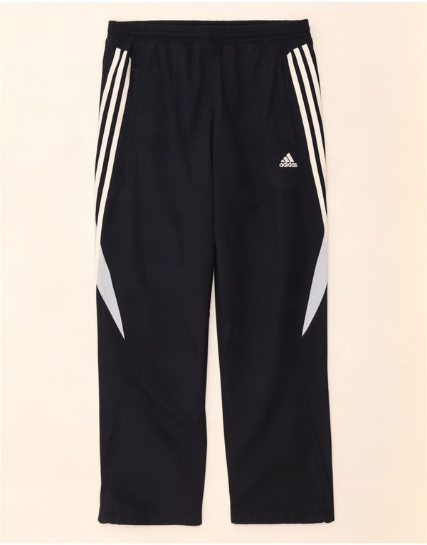 Pantaloni da tuta Adidas Clima 365 da uomo medio nero Colourblock poliestere