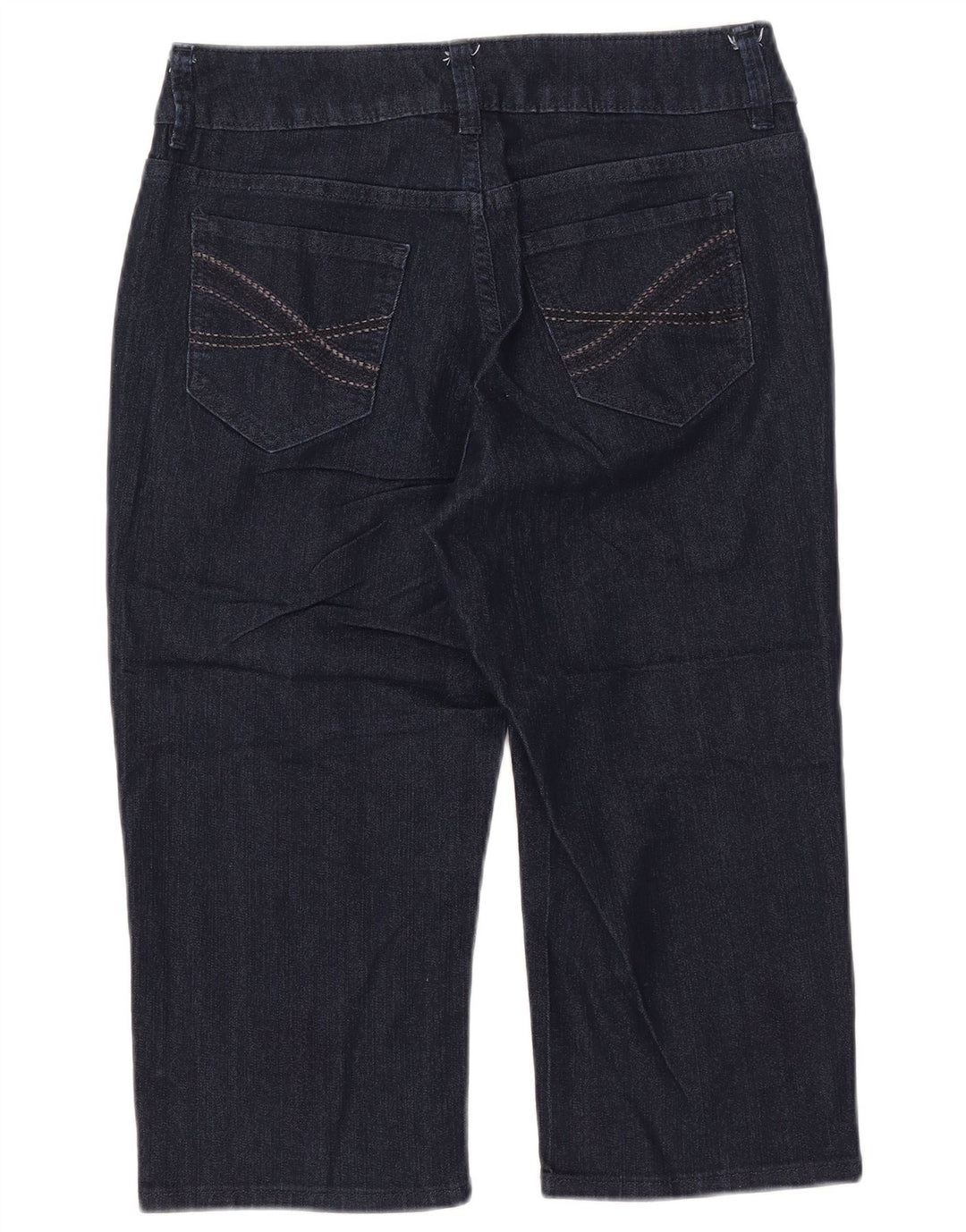 Jeans LEE Riders Capri da donna US 8 medio W30 L18 cotone blu navy