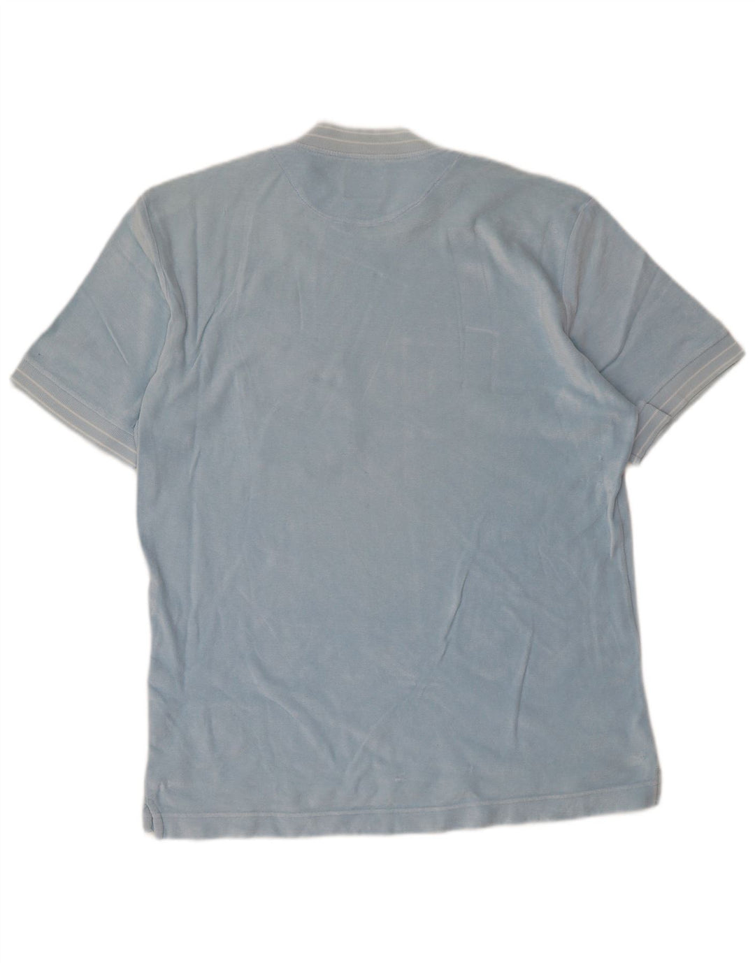T-shirt uomo Gas Top Large in cotone blu