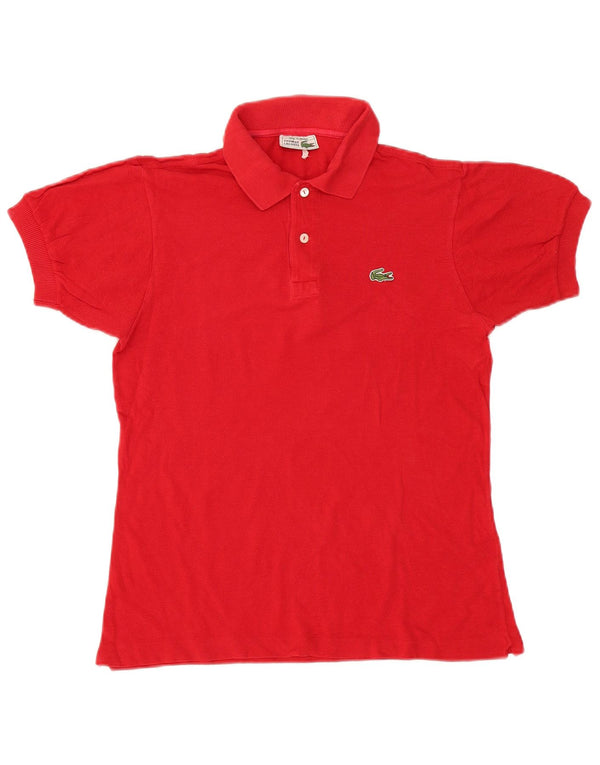 Polo da uomo Lacoste taglia 3 piccola in cotone rosso