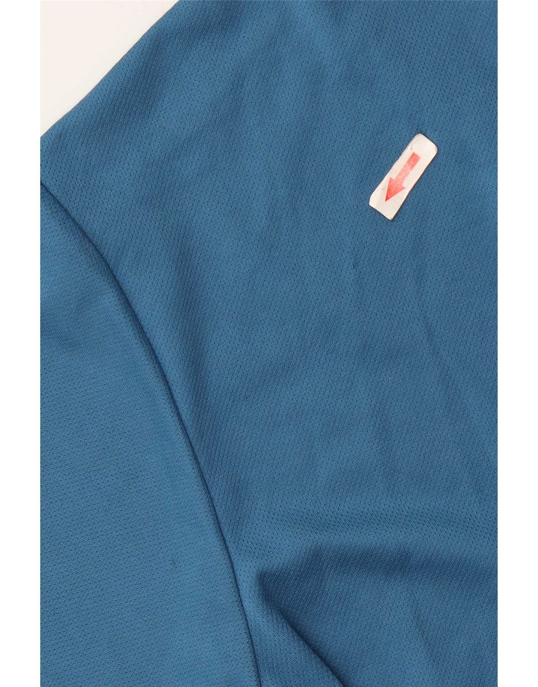 T-shirt Adidas Climacool da uomo piccola in poliestere blu