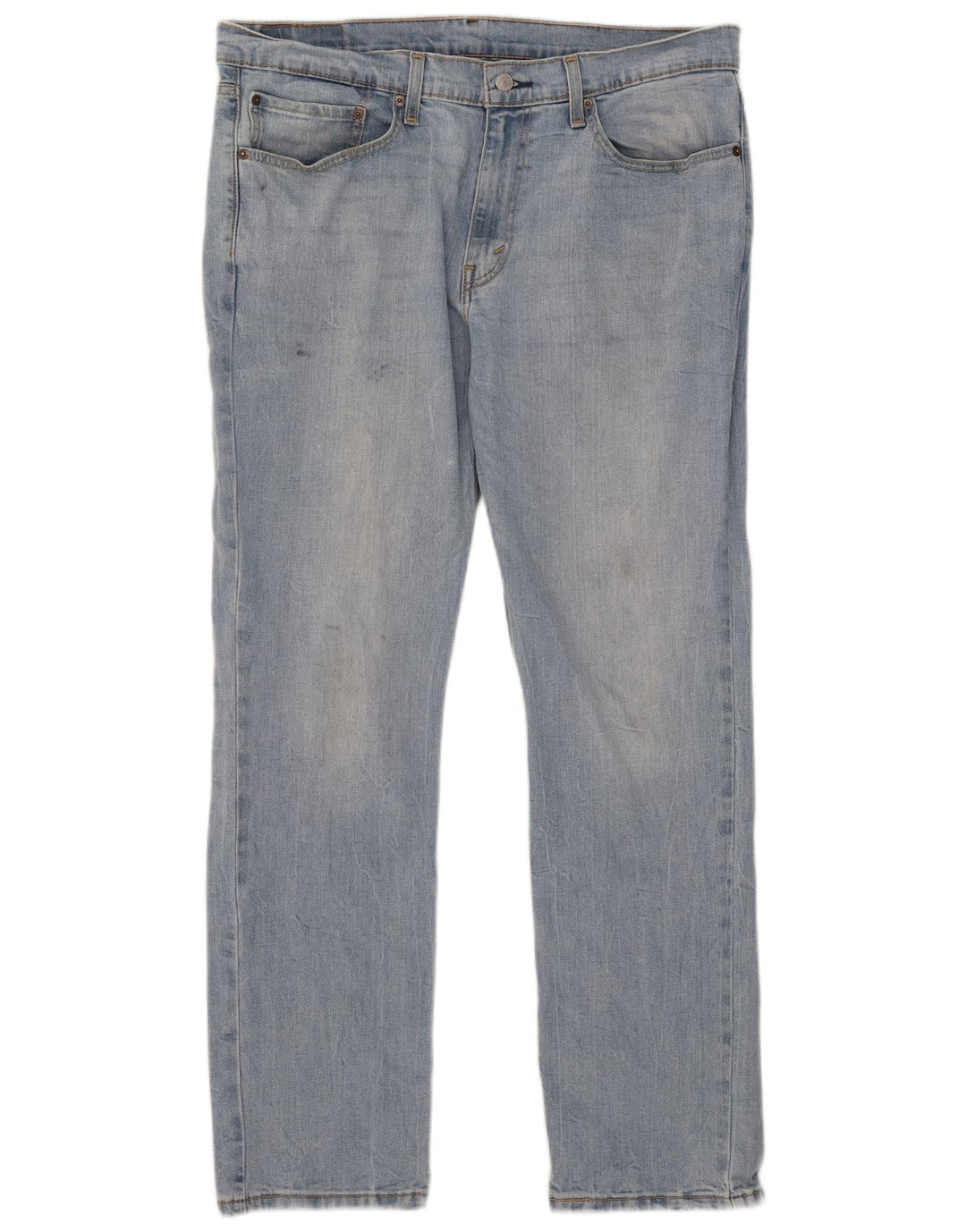Levi's Uomo 511 Slim Jeans W36 L32 Cotone Blu