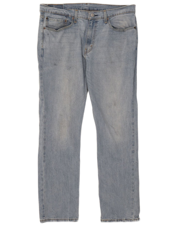 Levi's Uomo 511 Slim Jeans W36 L32 Cotone Blu